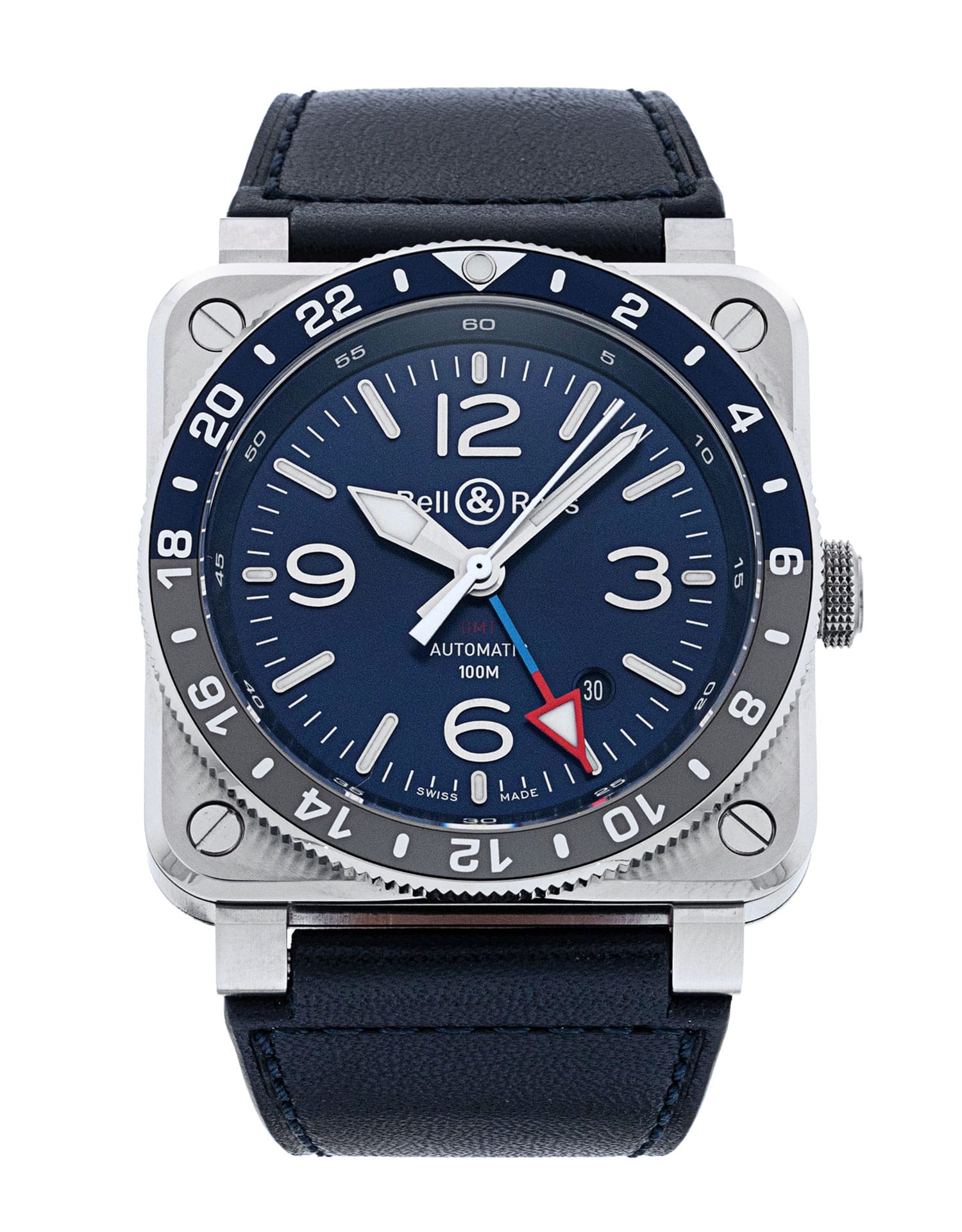 Bell and Ross BR 03-93 BR0393-BLU-ST/SCA