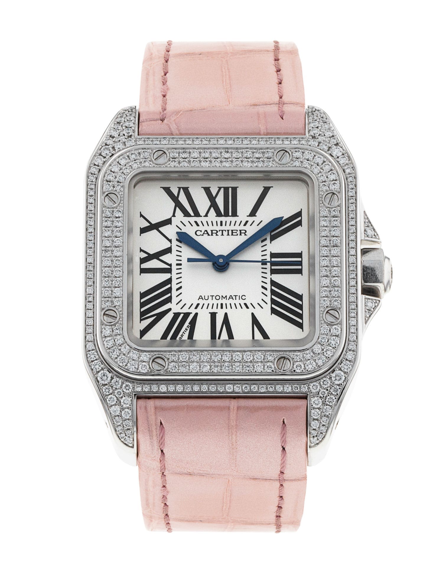 Pre-Owned Cartier Santos 100 WM501751 Watch