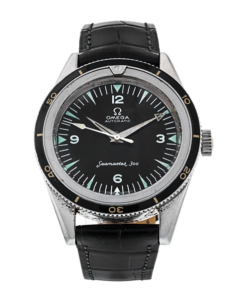 Omega Seamaster Vintage Black Quarter Arabic Dial
