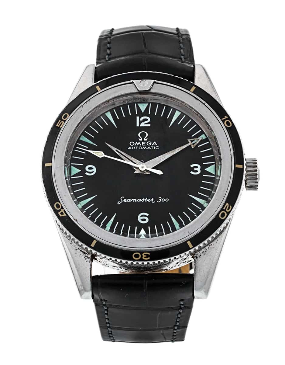Omega Seamaster Vintage Black Quarter Arabic Dial