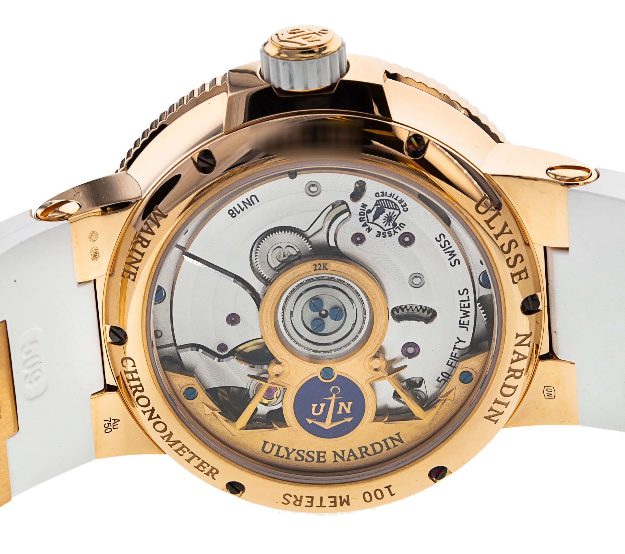 Ulysse Nardin Marine Chronometer 1182-160C-3C/490 Thumbnail 4