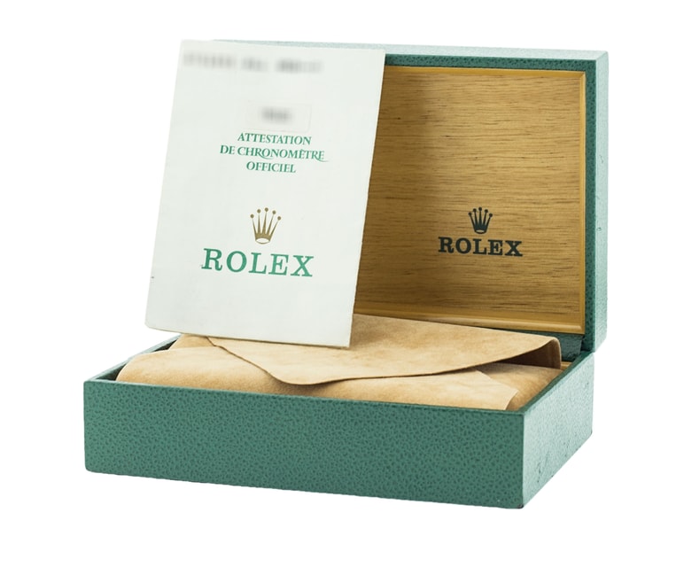 Rolex Daytona 16520 - White Baton Dial & Bracelet Strap