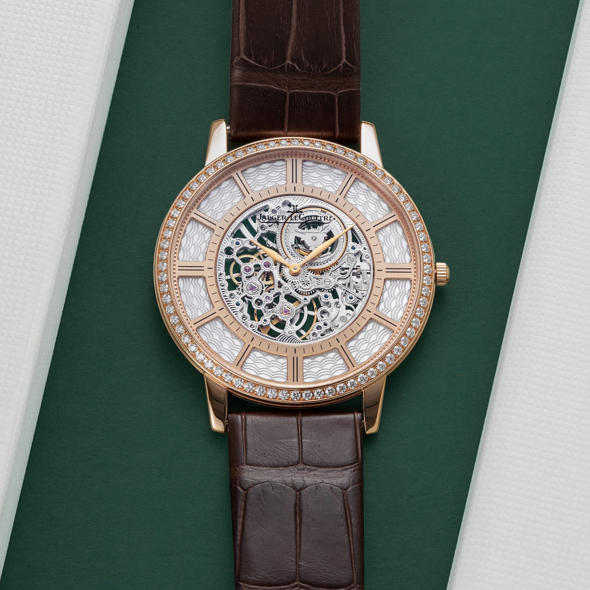 Jaeger LeCoultre Master Ultra Thin Mother of Pearl White Dial