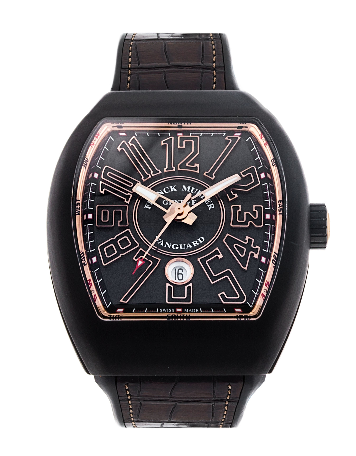 Franck Muller Vanguard V 45 SC DT TT NR BR 5N