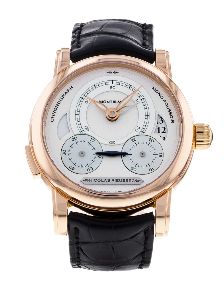 Montblanc Nicolas Rieussec Silver Arabic Dial - Main Image