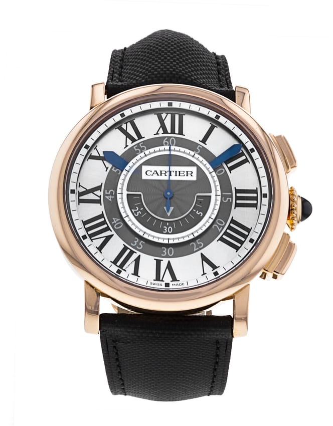 Cartier Rotonde De Cartier Silver Roman Numeral Dial