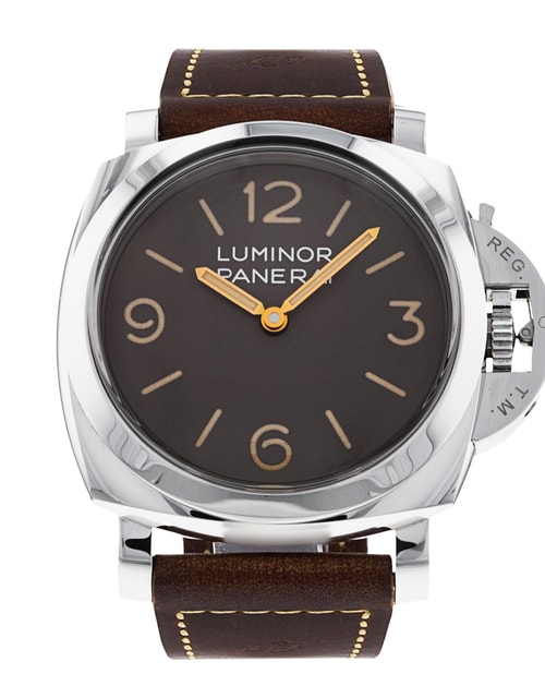 Panerai Luminor 1950 quadrante Marrone Quadrante Numeri Arabi
