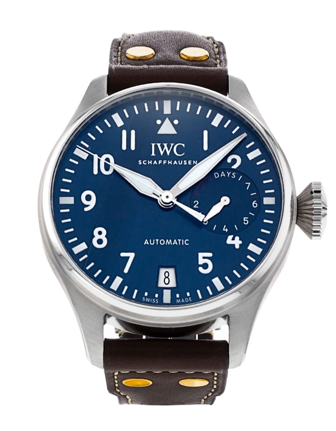 IWC Big Pilot's Watch Edition "Le Petit Prince" Stainless Steel / Blue / Leather IW501002