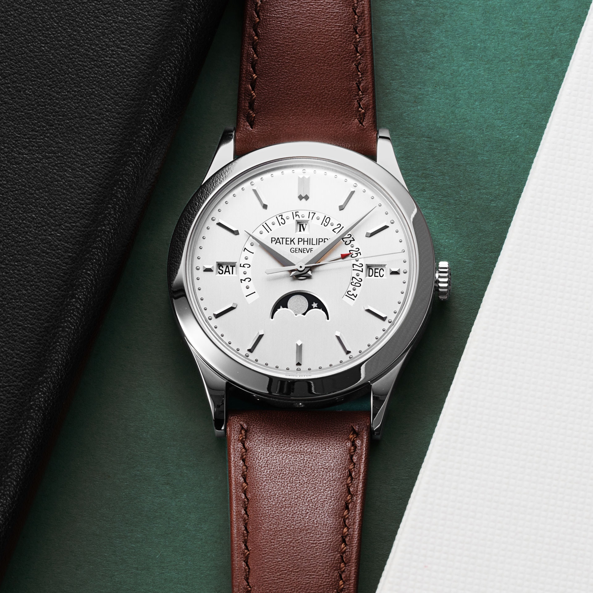 Patek Philippe Grand Complications Silver Baton Dial