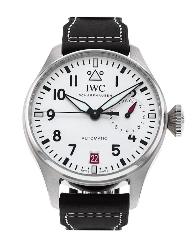Iwc Fliegeruhr Iwc Krokolederarmband IWC Große Fliegeruhr