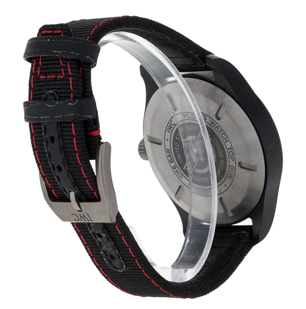 IWC Pilot's Automatic Top Gun Black Arabic Dial - Main Image