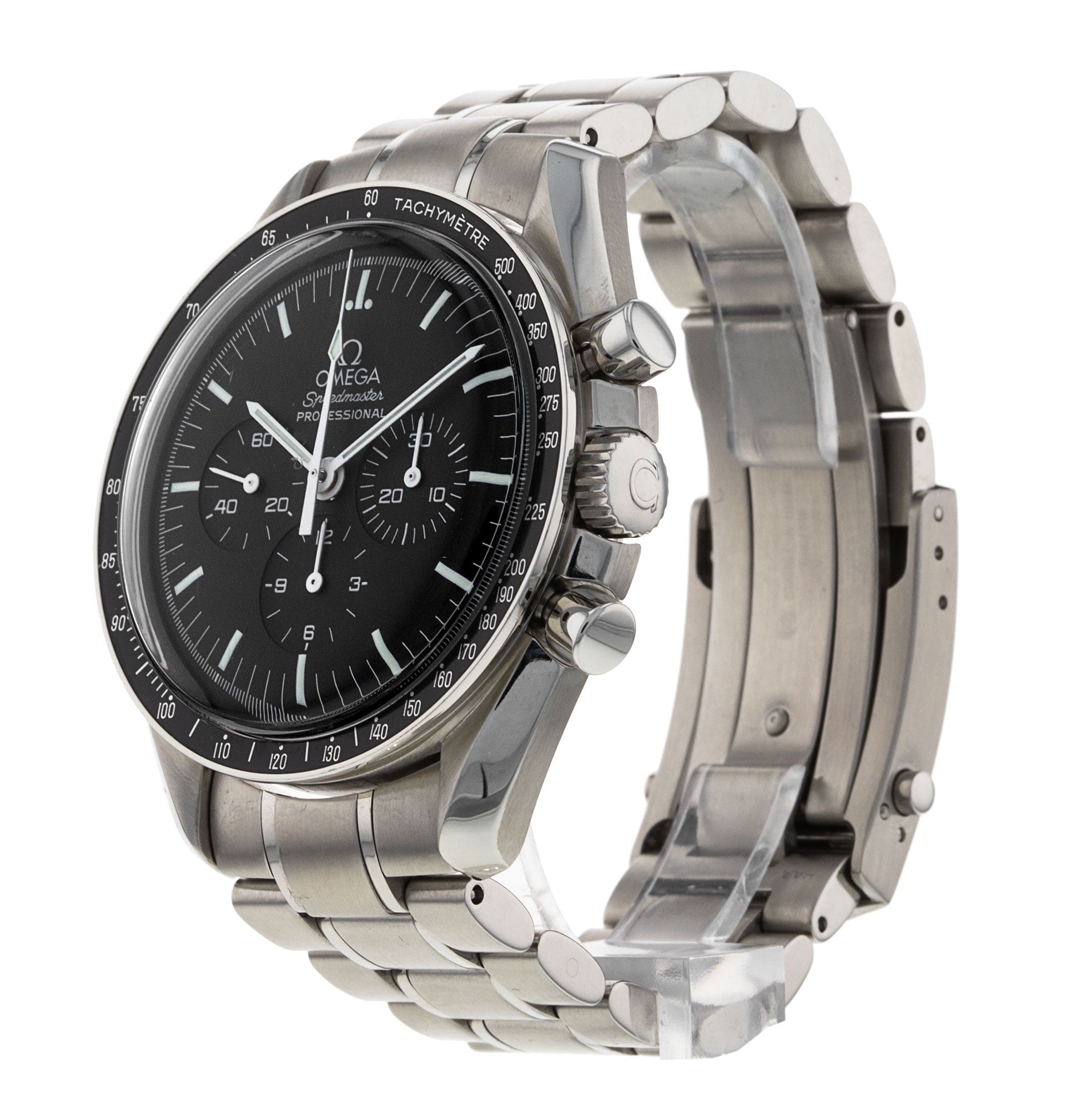 Omega Speedmaster Moonwatch Black Baton Dial