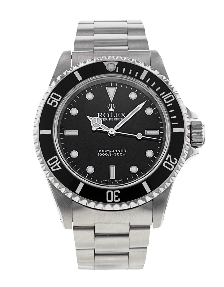 Rolex Submariner 14060 Black Dial Bracelet Strap