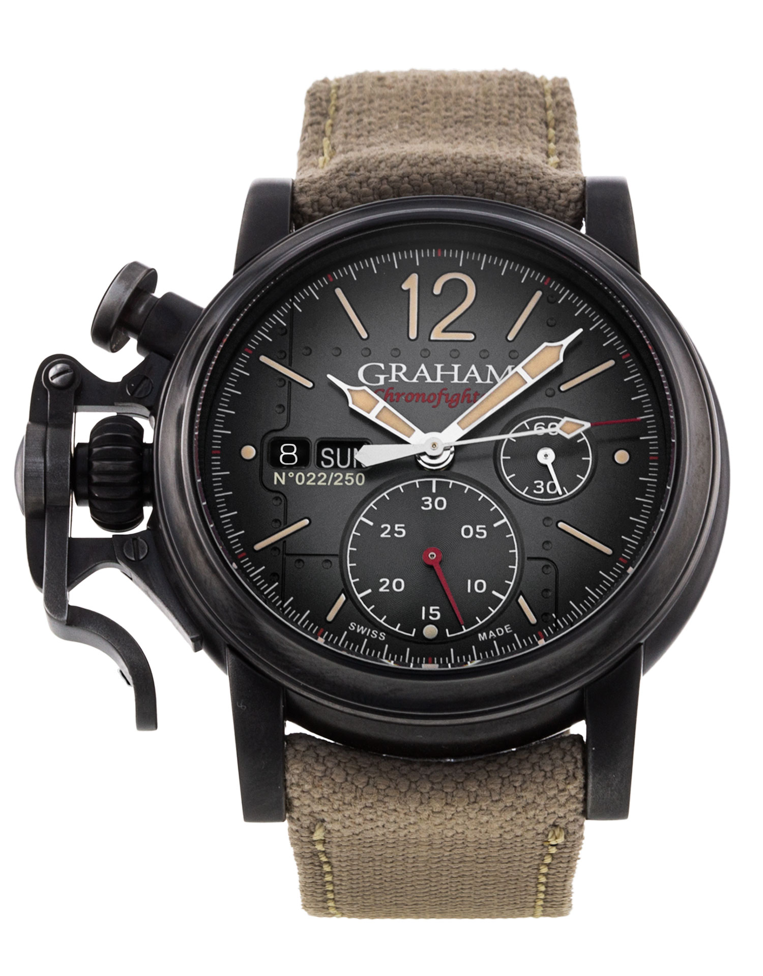 Graham Chronofighter 2CVAV.B18A.T38T