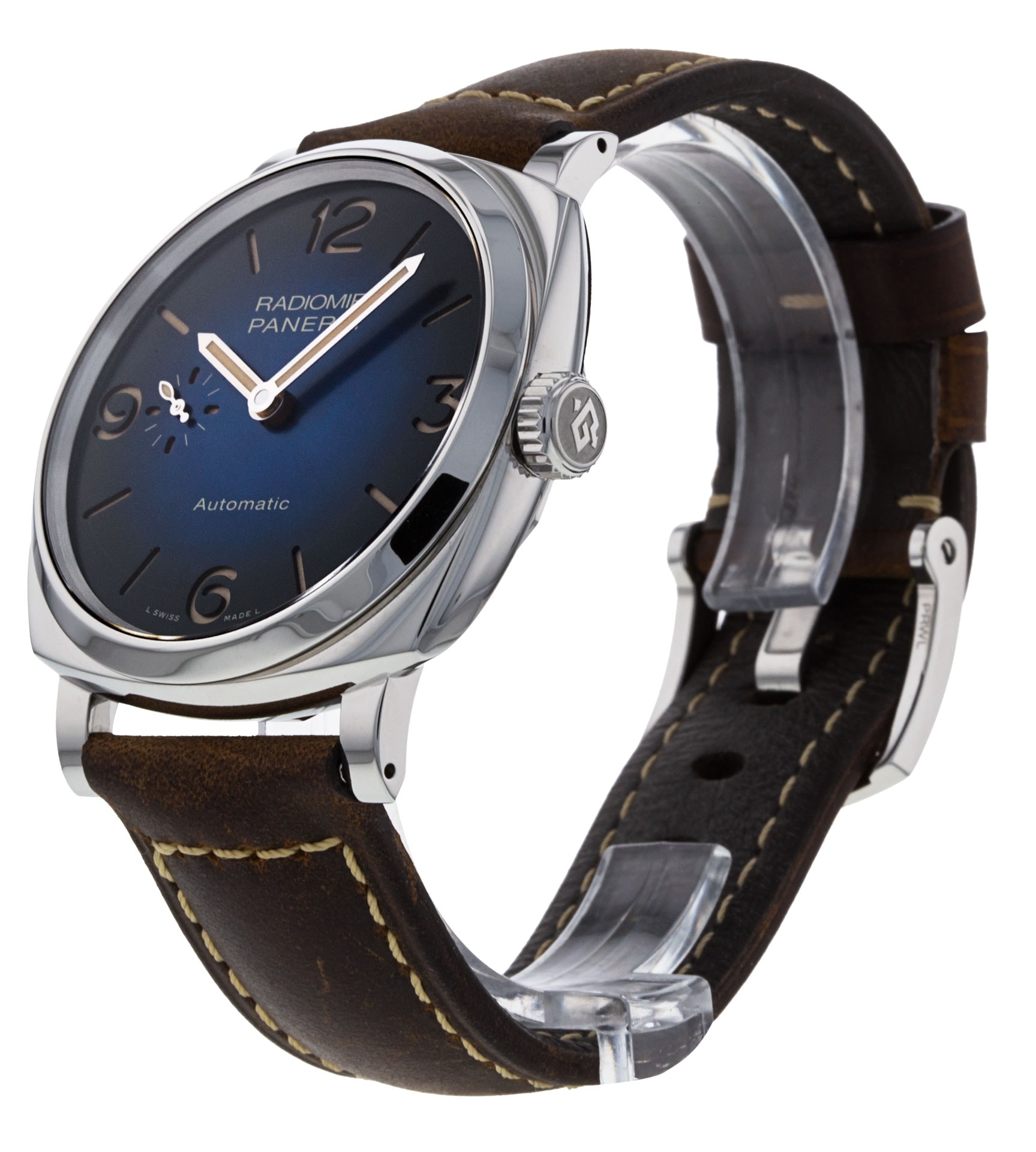 Panerai Radiomir Automatic Blue Quarter Arabic Dial