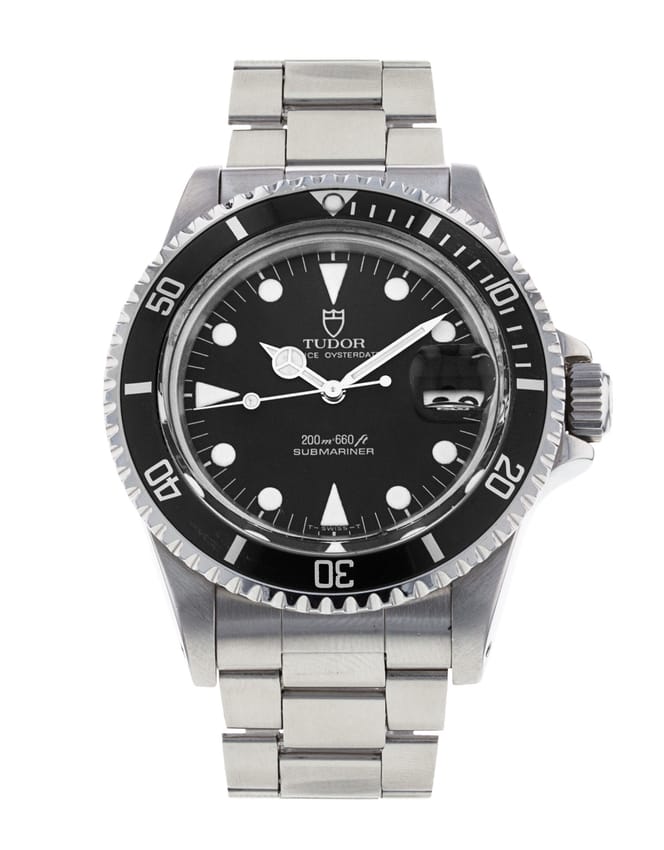 Tudor Submariner 79090 Black Baton Dial Bracelet Strap