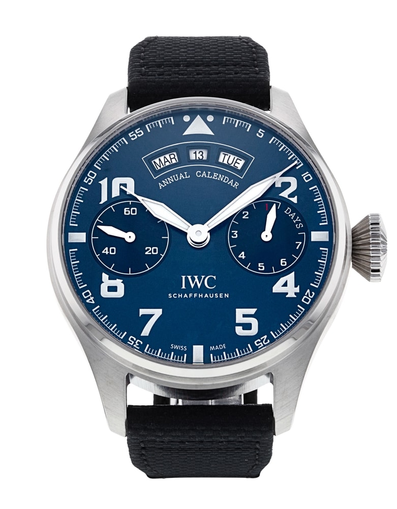 IWC Big Pilot s Le Petit Prince Blue Arabic Dial