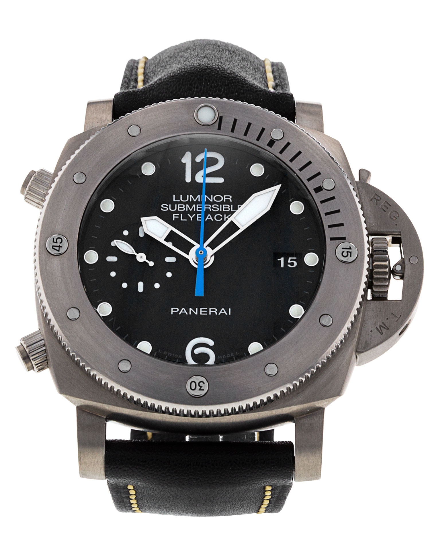 Panerai Luminor PAM00614 Men s Size 47 mm Black