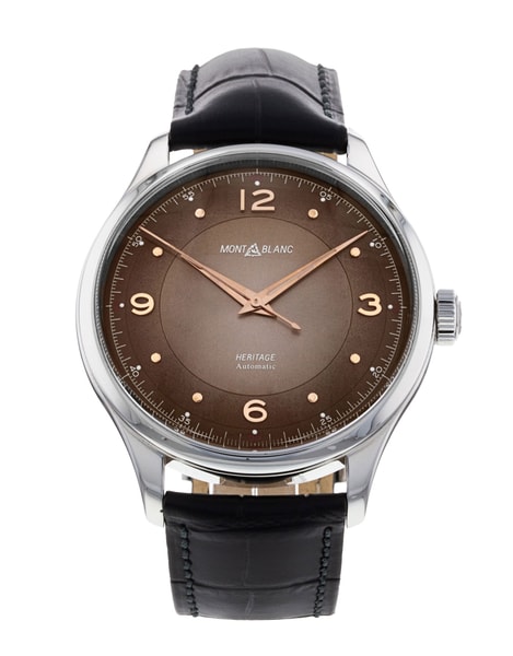 Montblanc Heritage Brown Quarter Arabic Dial