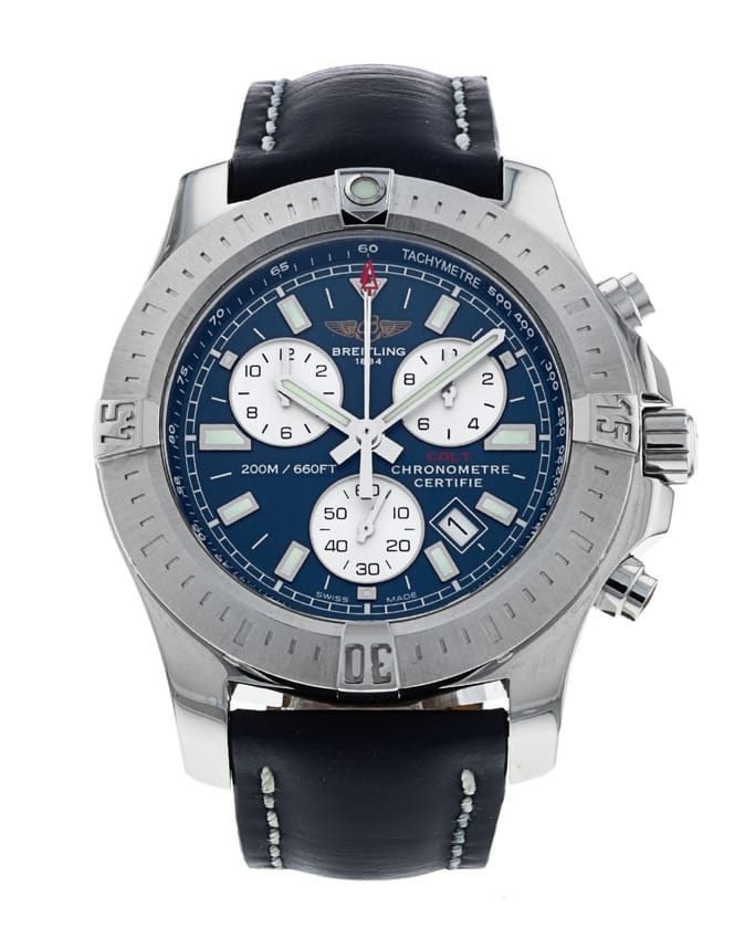 Pre Owned Breitling Colt Chronograph II A73388 Watch Watchfinder