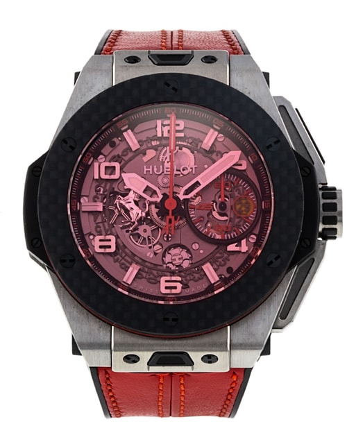 Hublot Uhr Rot Big Bang One Click Joyful Steel Red 33 Mm Hublot