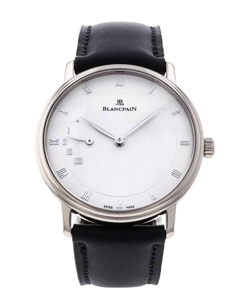 Blancpain Villeret Silver Roman Numeral Dial - Main Image