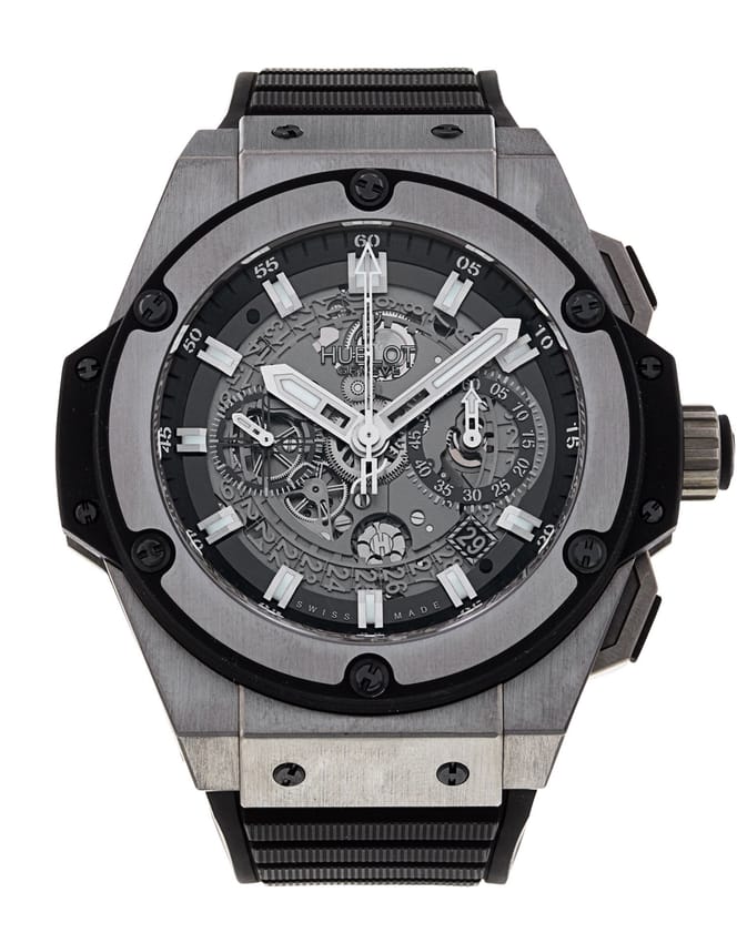 Hublot king 2025 power black