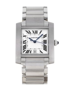 Second hand sales cartier tank francaise