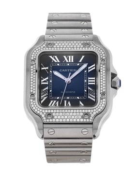 Cartier santos resale value clearance