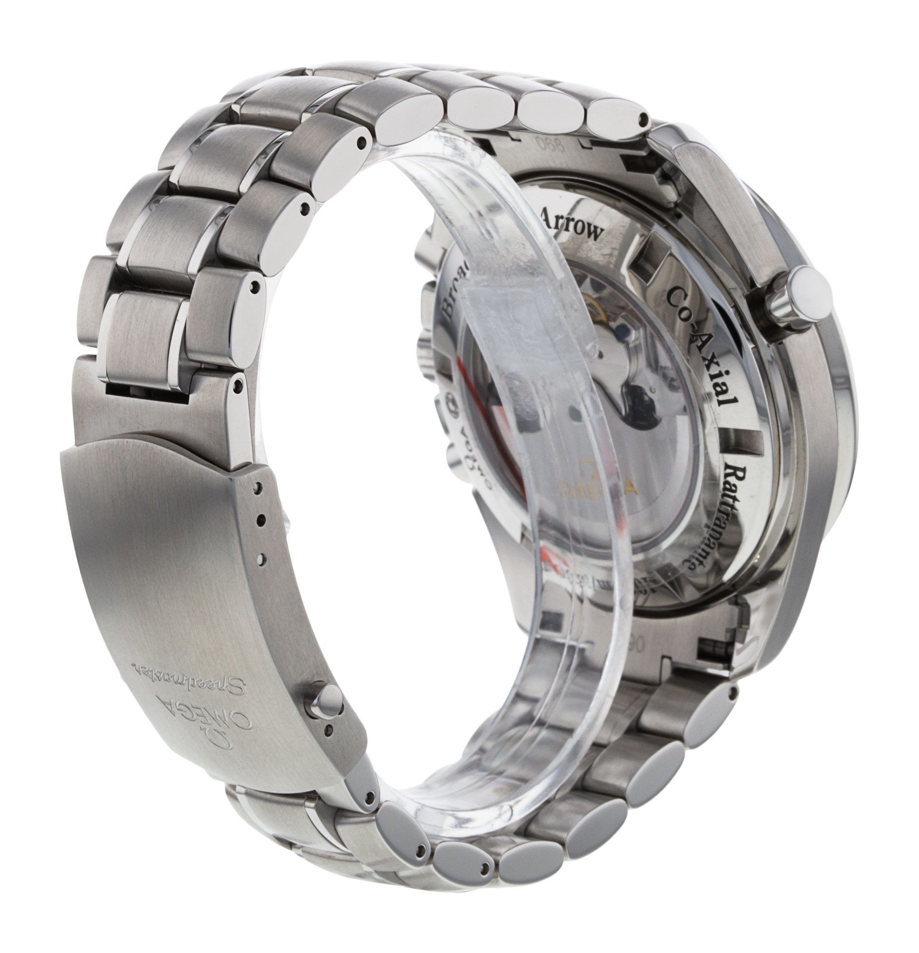 Omega Speedmaster Broad Arrow Silver Baton Dial