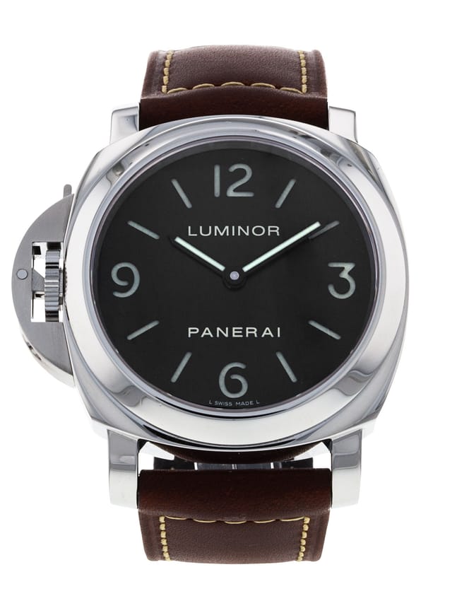 Pre Owned Panerai Luminor Base PAM00219 Watch Watchfinder Co