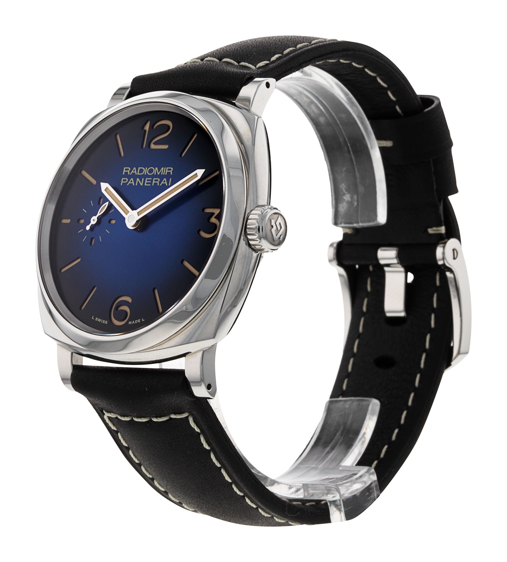 Panerai Radiomir Manual Blue Quarter Arabic Dial