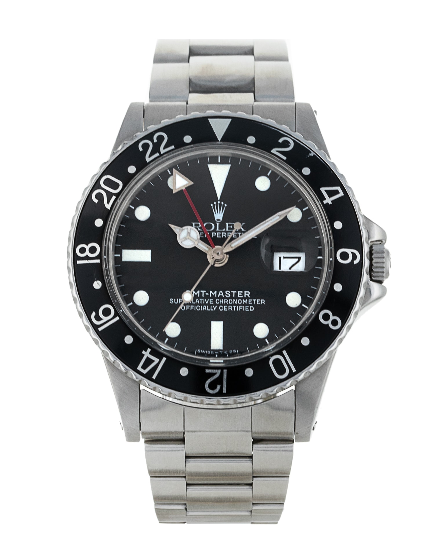Rolex GMT Master 16750 Black Dial Bracelet Strap