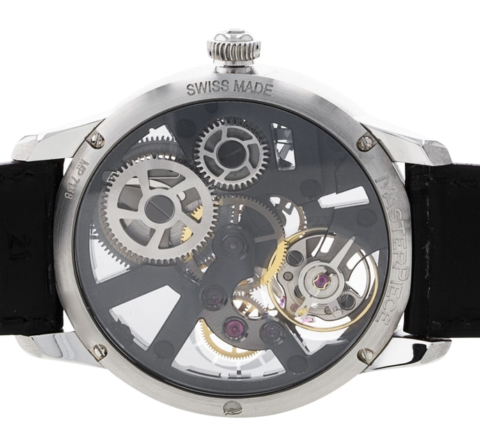 Maurice Lacroix Masterpiece Skeleton Dial Leather Strap