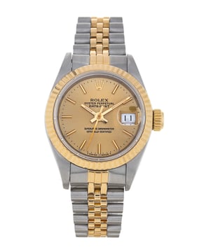 Two tone sale rolex women