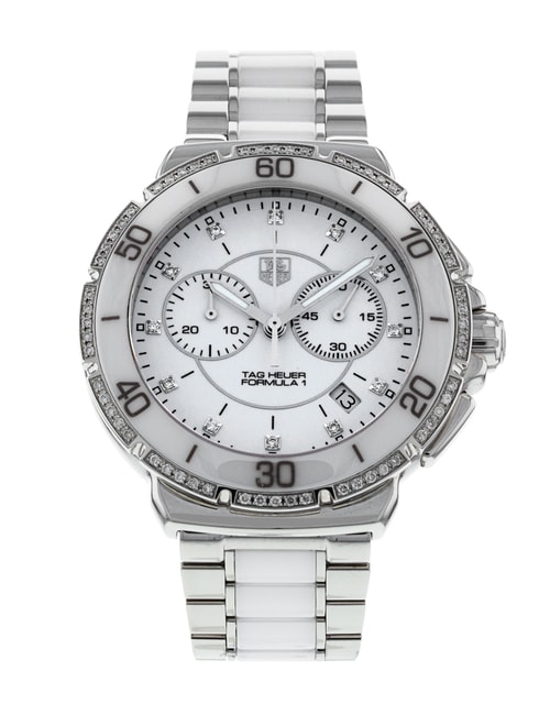 Tag Heuer Formula Sparkling cadran Blanc diamant - Main Image