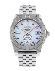 Breitling Galactic 36 Automatic - Mother of Pearl White - Diamond  