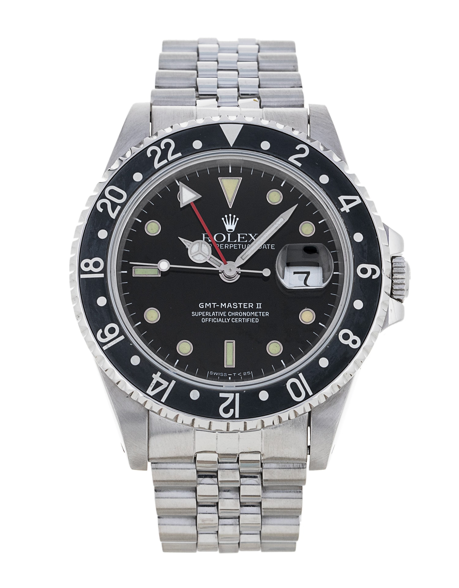 Rolex GMT Master II 16710 Black Dial Bracelet Strap