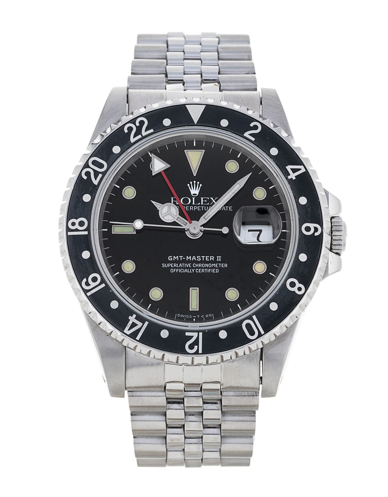 Rolex black gmt master ii sale