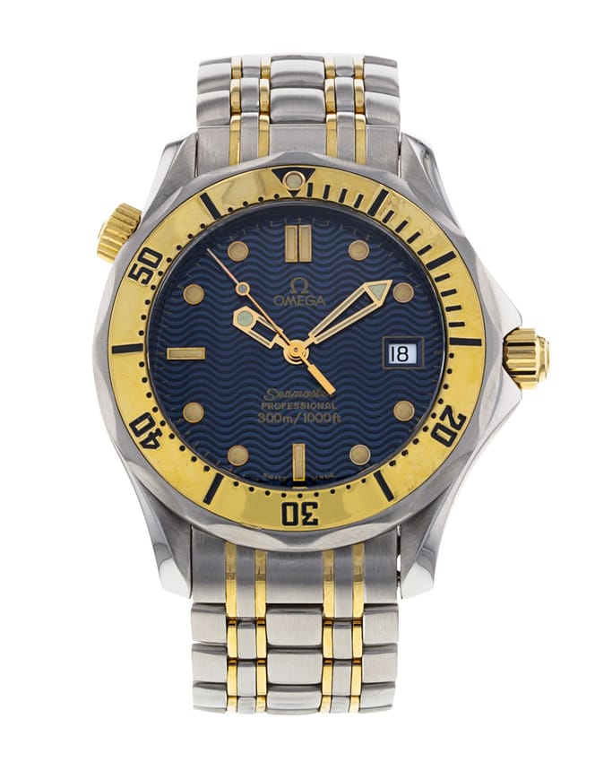 Omega Seamaster 300m Mid-Size cadran Bleu1