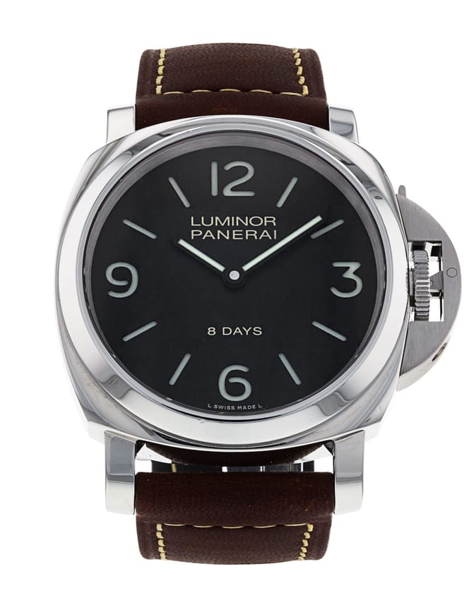 Pre Owned Panerai Luminor Base PAM00560 Watch Watchfinder Co