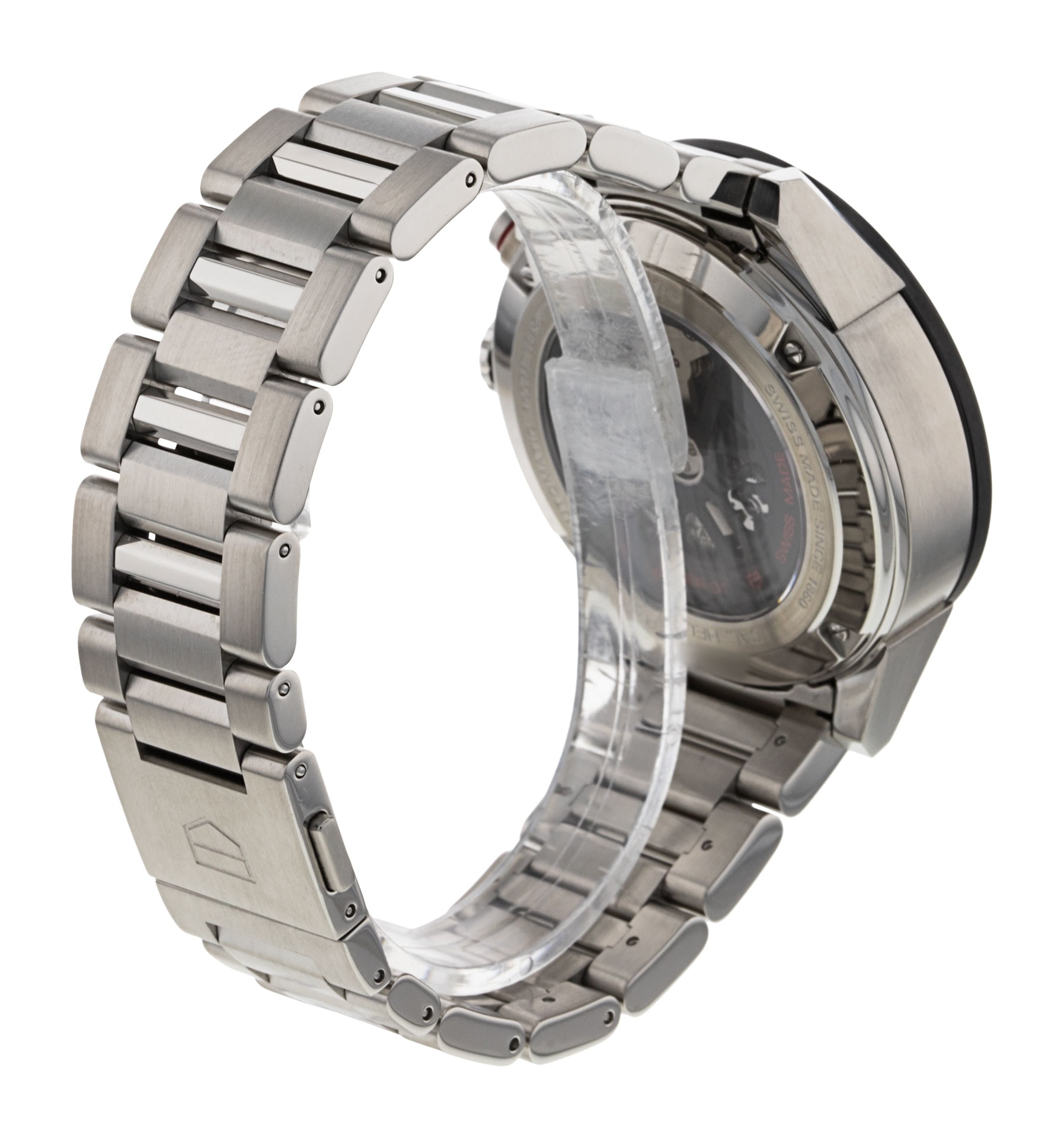 Tag Heuer Carrera Grey Baton Dial Bracelet Strap