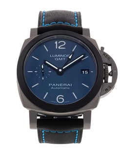 Panerai luminor gmt discount blue