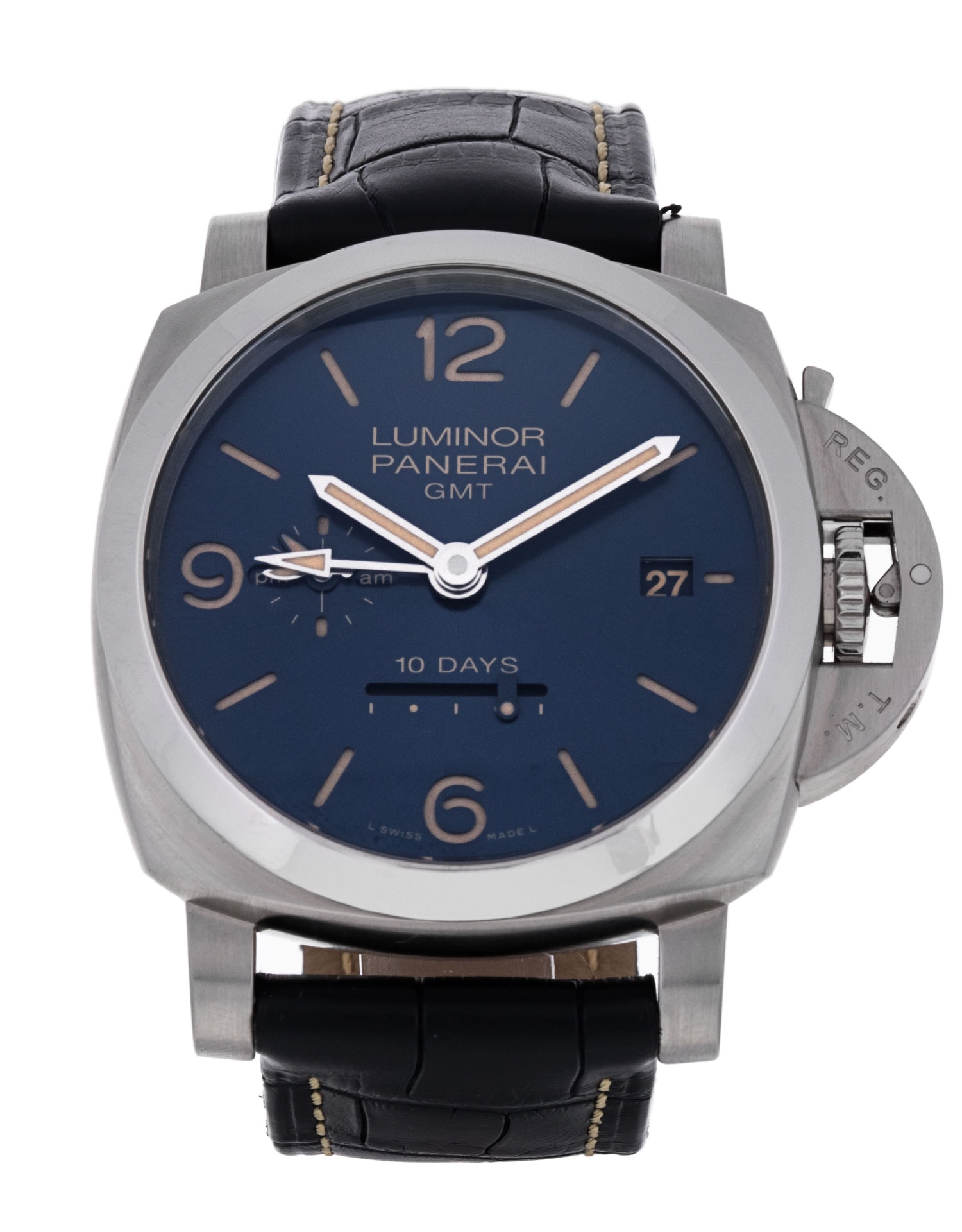 Panerai Pre owned Luminor GMT 44mmBlue