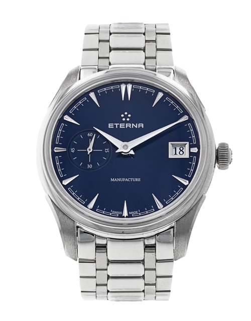 Eterna Legacy Blue Baton Dial Bracelet Strap