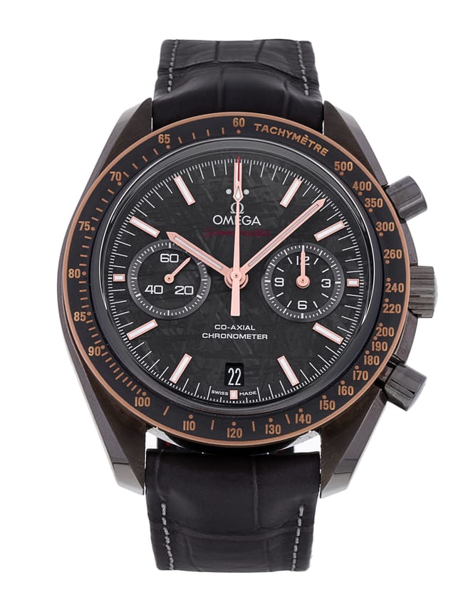 DARK MOON dark moon ジャカ Omega Speedmaster Dark Side of the Moon - Meteorite Dial