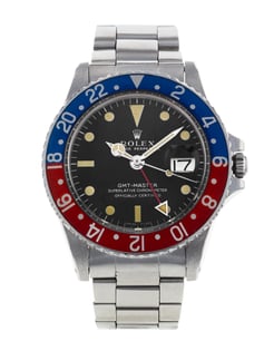 Rolex gmt shop master pre owned