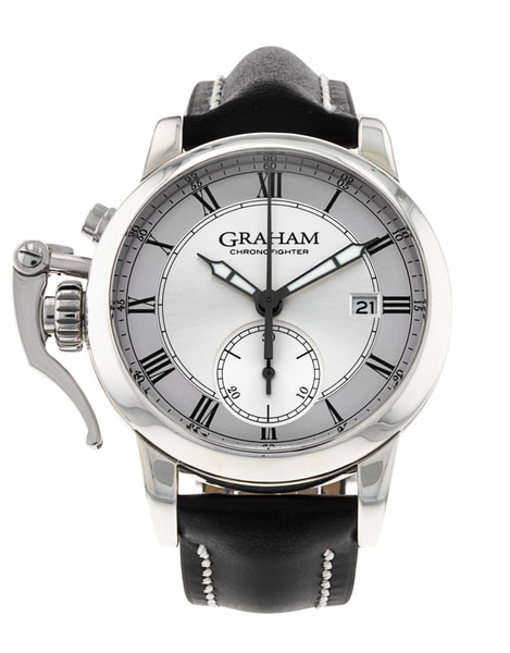 Graham Chronofighter Silver Roman Numeral Dial