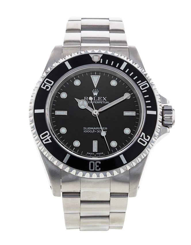 Rolex Submariner 14060M Black Dial Bracelet Strap