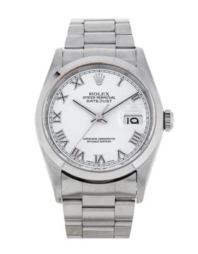 Rolex datejust 36 hot sale pre owned